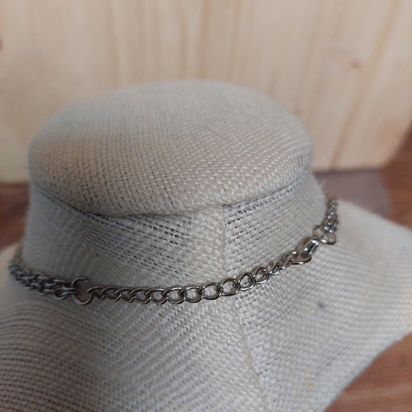 Opalescent and Butterscotch Statement Costume Necklace - Picture 5 of 7